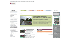 Desktop Screenshot of inzinzac-lochrist.fr